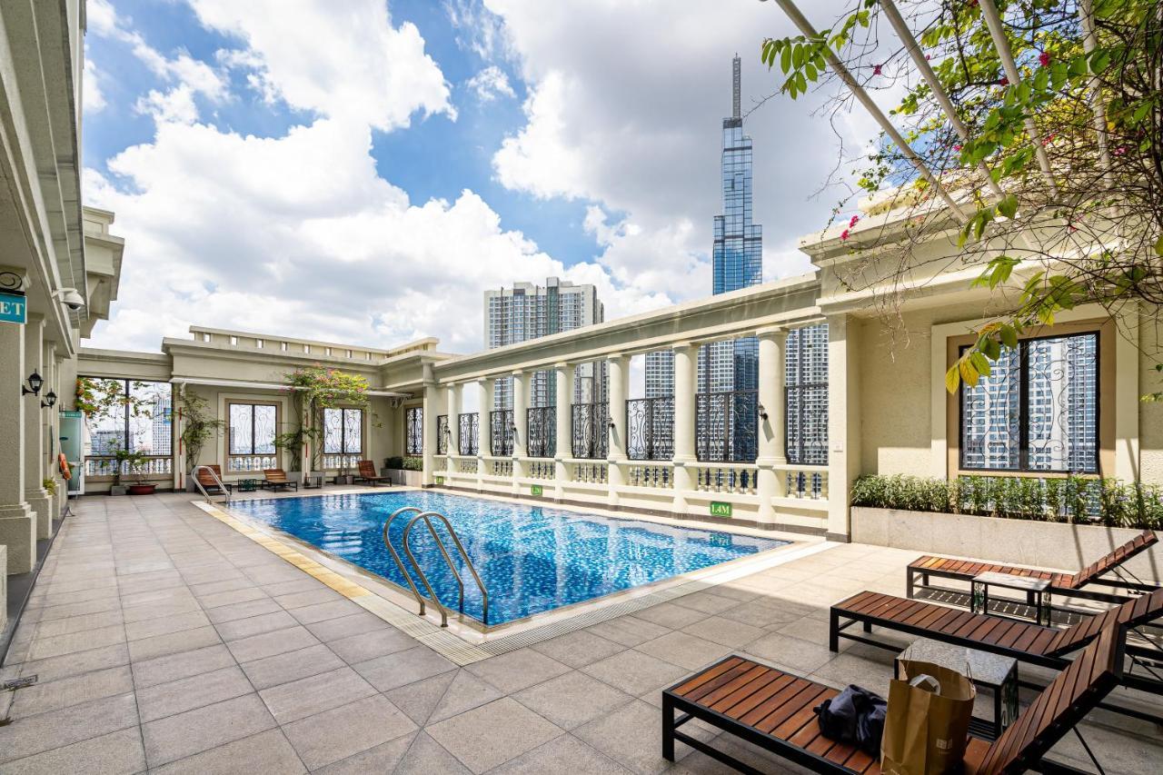 The Manor 2 Luxury Apartment Free Roof Top Pool Ho Či Minovo Město Exteriér fotografie